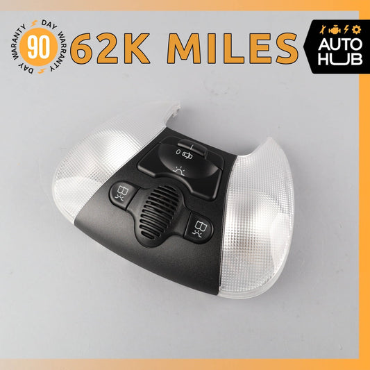05-12 Mercedes R230 SL550 SL55 AMG Interior Overhead Dome Light Black OEM 62k - photo 1