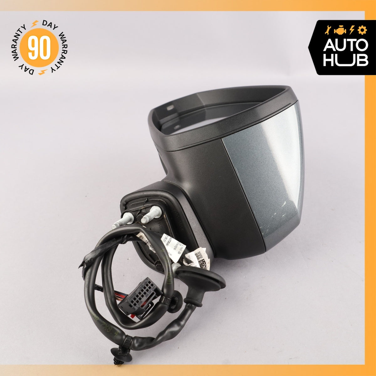 15-20 Audi 8V A3 S3 Front Left Driver Side Rear View Mirror Gray OEM - photo 15