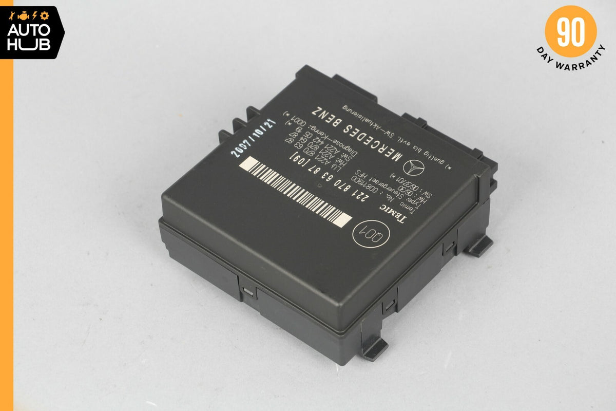 07-09 Mercedes W216 CL550 S550 Trunk Release Remote Open Close Control Module - photo 3