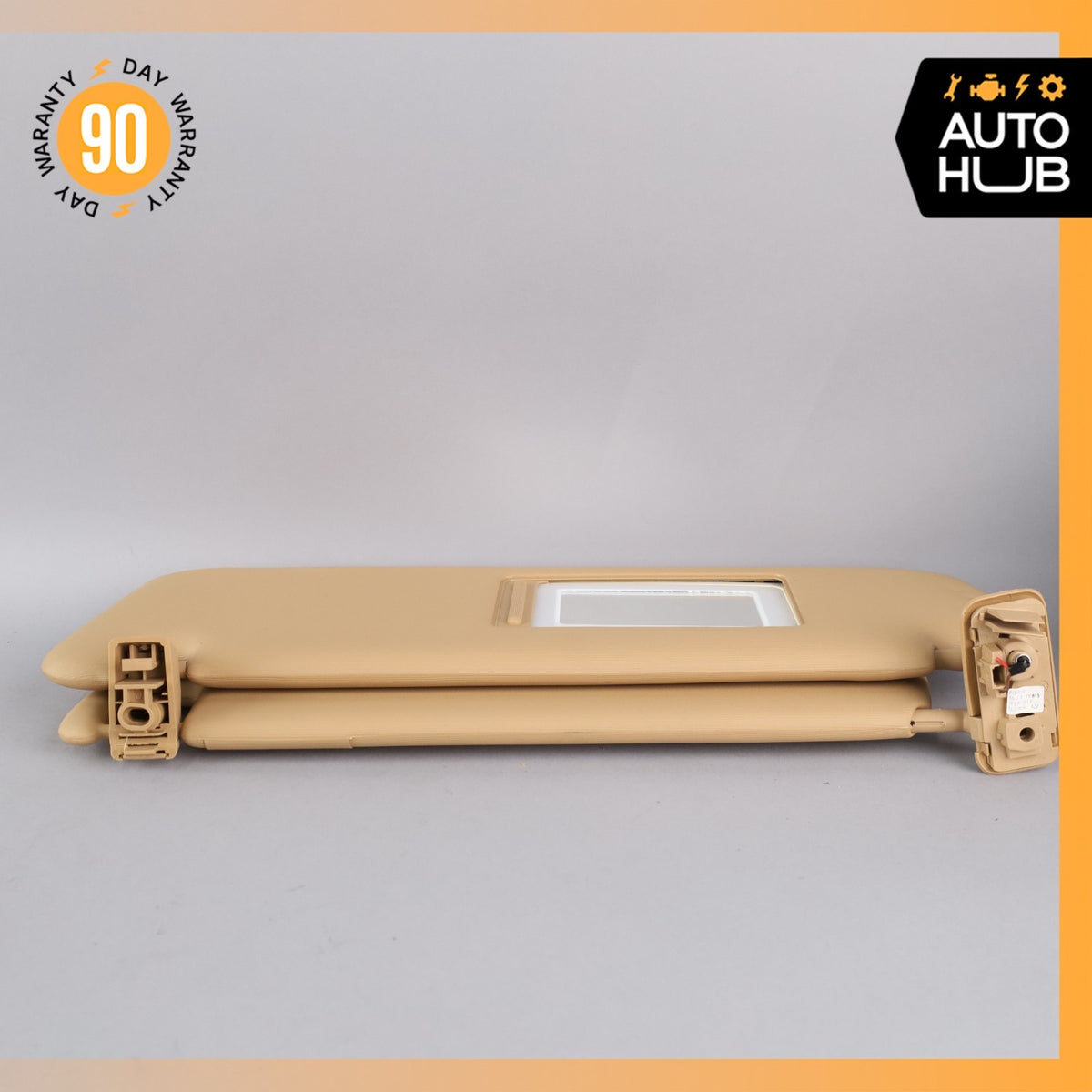 15-18 Porsche Cayenne 958 Sun Visor Sunvisor Front Left Luxor Beige OEM - photo 11