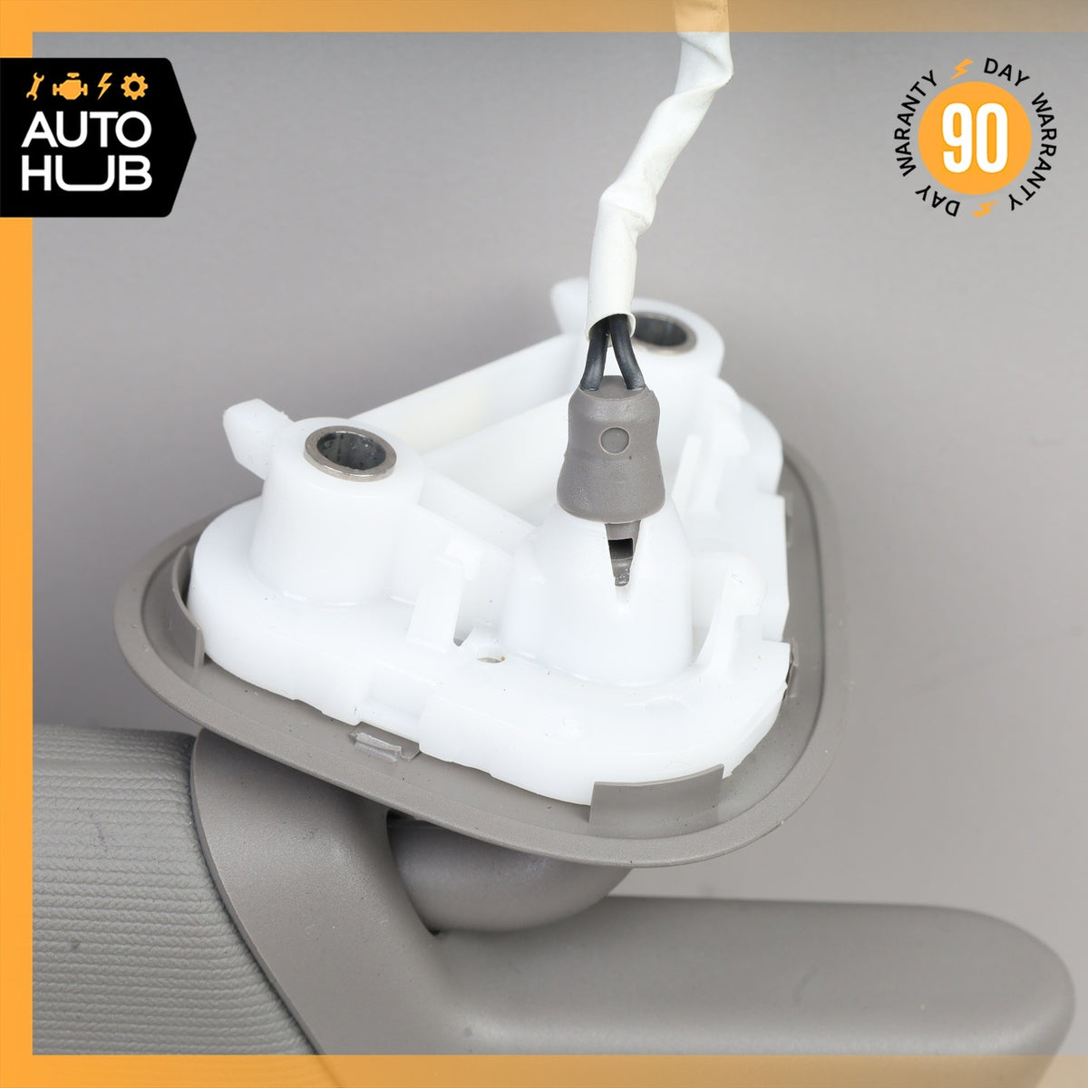 10-16 Porsche Panamera 970 Right Passenger Side Sun Visor Sunvisor Gray OEM - photo 5