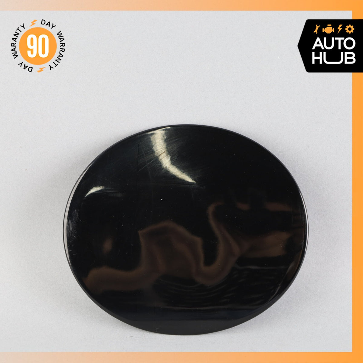 03-13 Maserati Quattroporte M139 Fuel Gas Tank Lid Door Cover Black OEM - photo 1