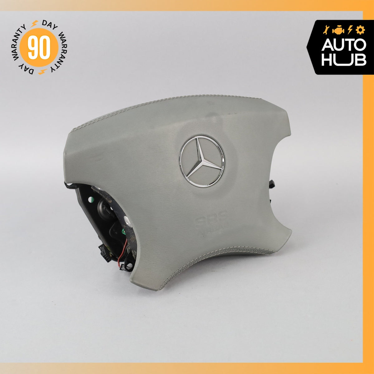 00-06 Mercedes W215 CL500 S500 S55 AMG Steering Wheel Air Bag Airbag Gray OEM - photo 1
