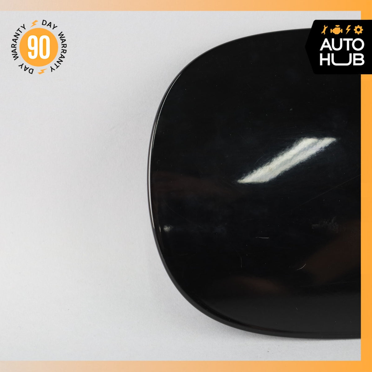 11-18 Porsche Cayenne 958 GTS Fuel Door Lid Gas Tank Cover Black OEM 82k - photo 2