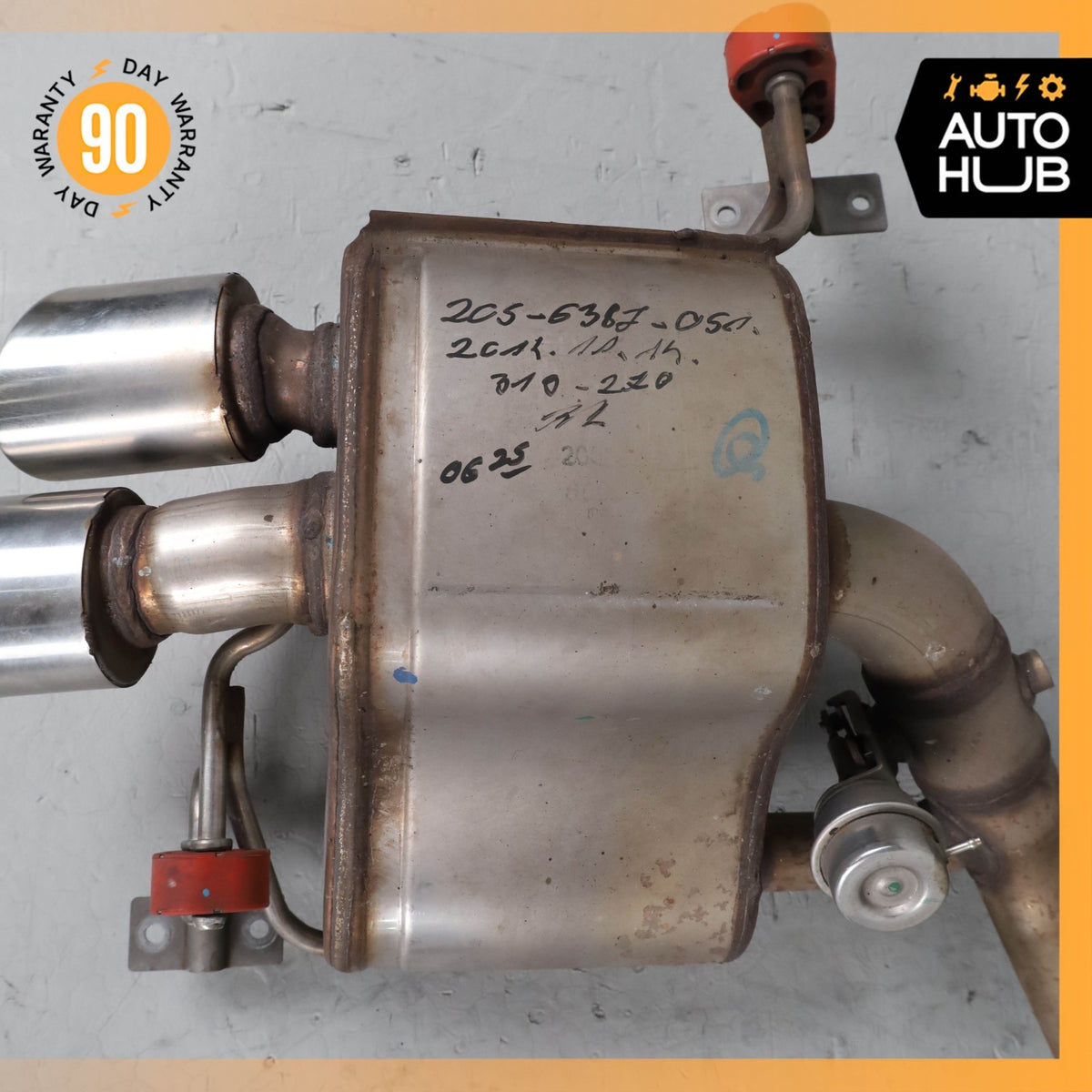 Maserati GranTurismo 4.7L Base Exhaust Mufflers Tips Left & Right Set OEM 47k - photo 6
