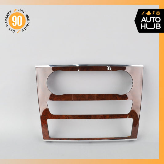 06-12 Mercedes W164 ML63 AMG GL550 Center Console Control Trim Bezel Wood OEM - photo 1