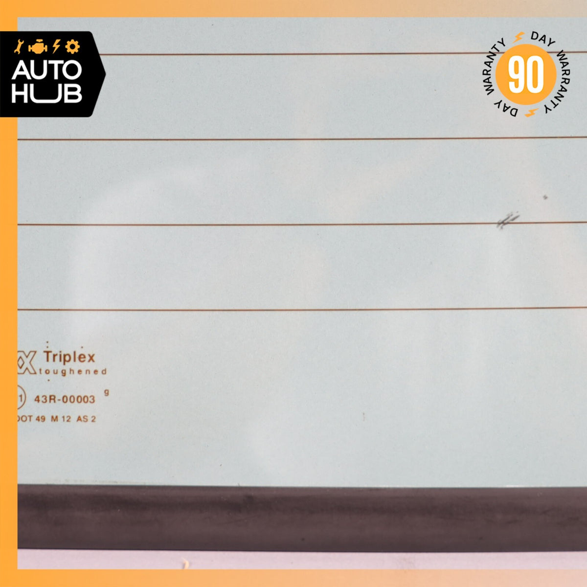 00-04 Aston Martin DB7 Vantage Rear Back Convertible Soft Top Window Glass 20k - photo 11