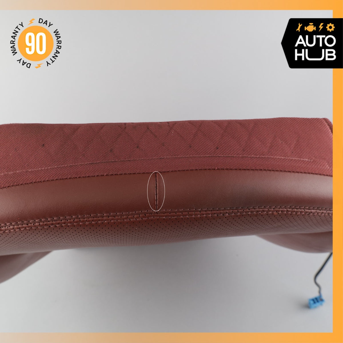07-08 Mercedes R230 SL550 Right Side Lower Bottom Seat Cushion Nappa OEM 61k - photo 10