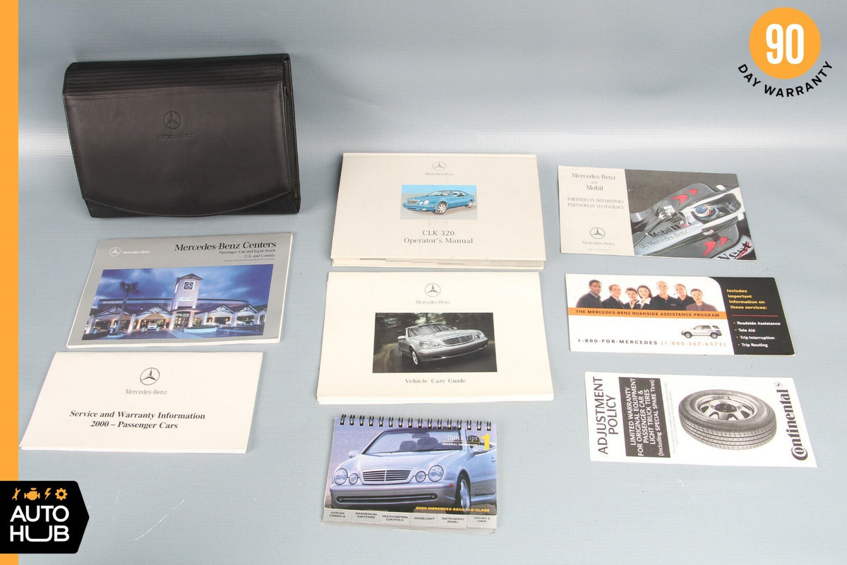 2000 Mercedes-Benz W208 CLK320 Operator's Owner's Manual Book Assembly OEM - photo 3
