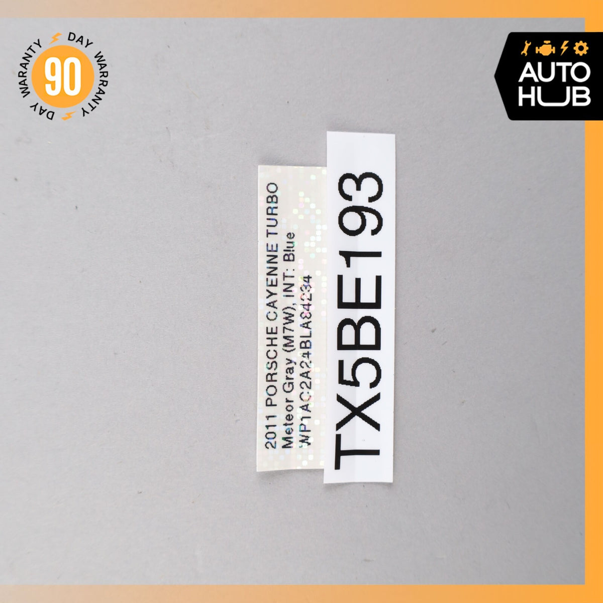 11-18 Porsche Cayenne 958 Turbo Front Right Passenger Side Seat Airbag OEM - photo 10