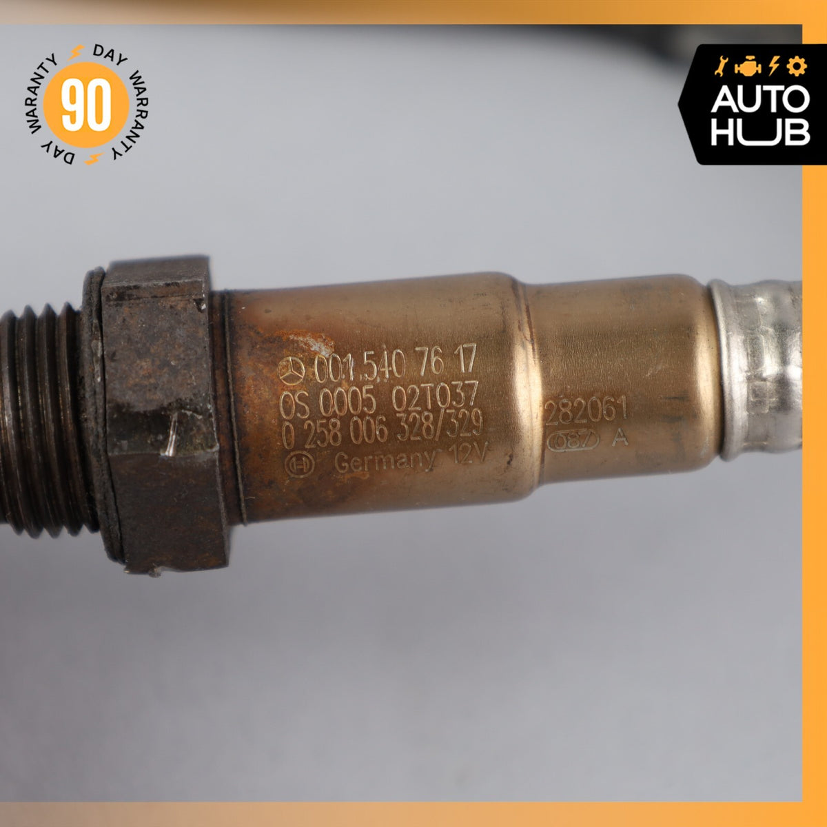 03-08 Mercedes R230 SL500 ML500 E55 Oxygen O2 Sensor Lambda 0015407617 OEM 55k - photo 12