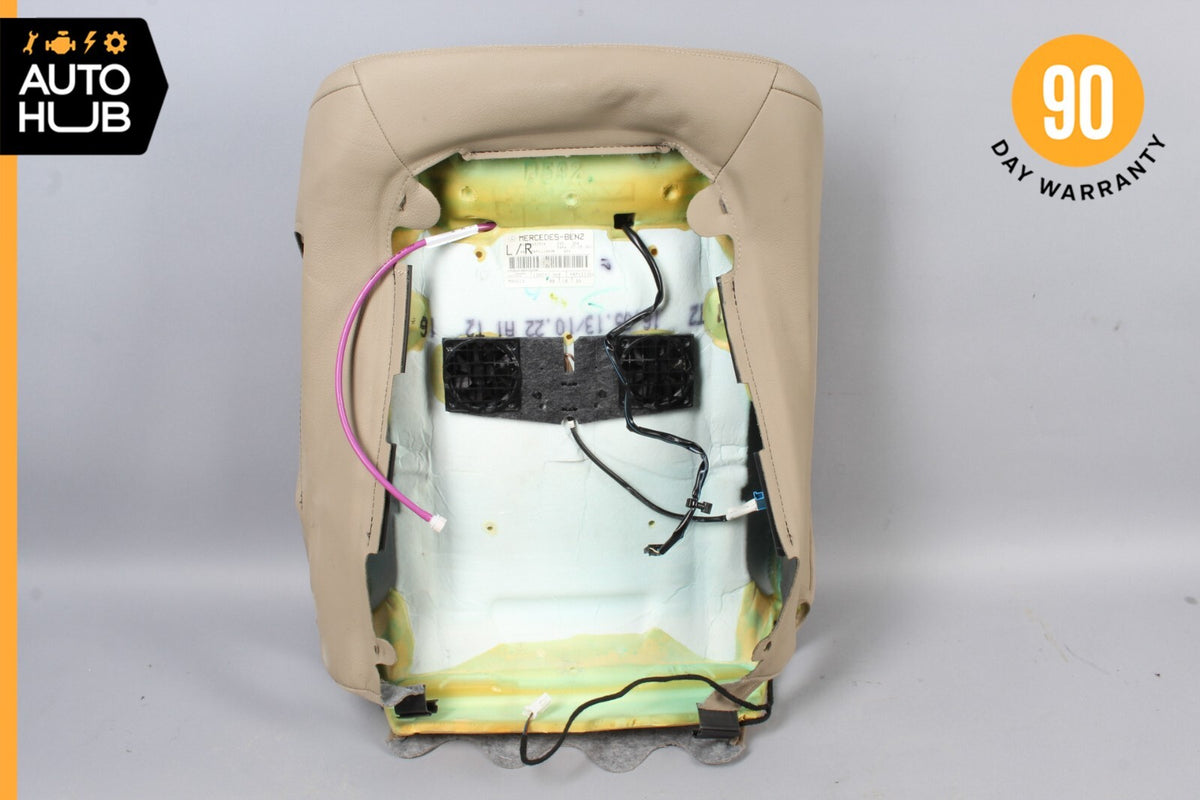12-14 Mercedes W218 CLS550 Top Upper Seat Cushion Front Left Side Beige OEM - photo 8