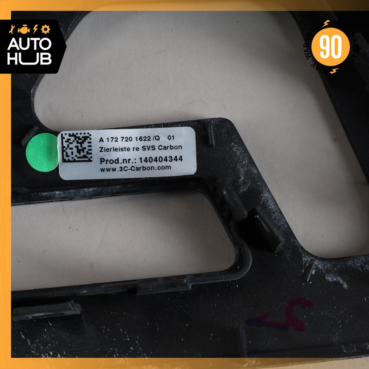 12-16 Mercedes R172 SLK350 Center Console Door Panel Trim Set Carbon OEM 74k - photo 17