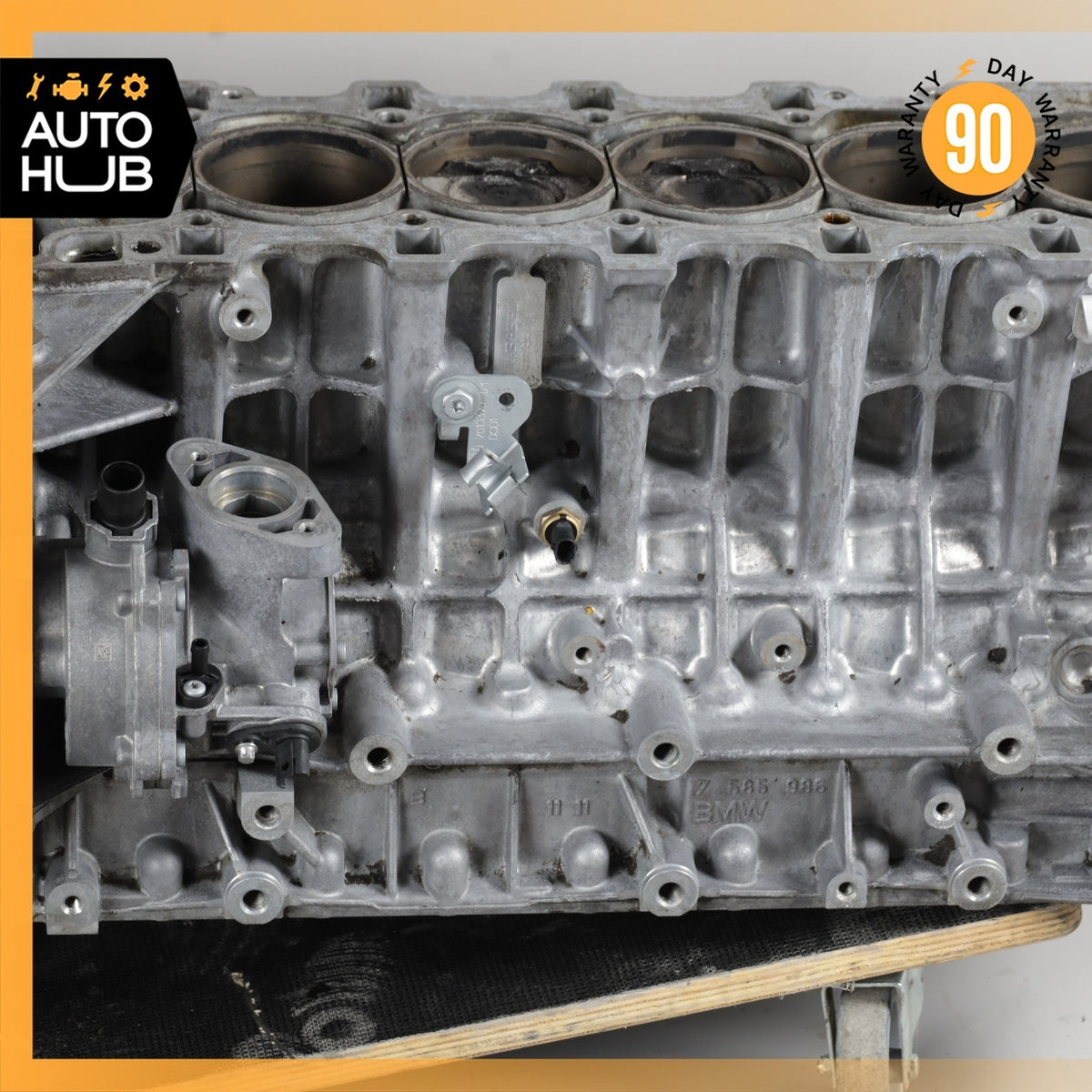 12-19 BMW F01 740i X5 X3 3.0L Straight Six N55B30 Engine Motor Block OEM - photo 4