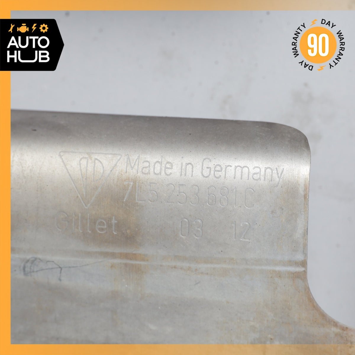 04-10 Porsche Cayenne 955 Rear Left & Right Exhaust Muffler Tip Set OEM - photo 15