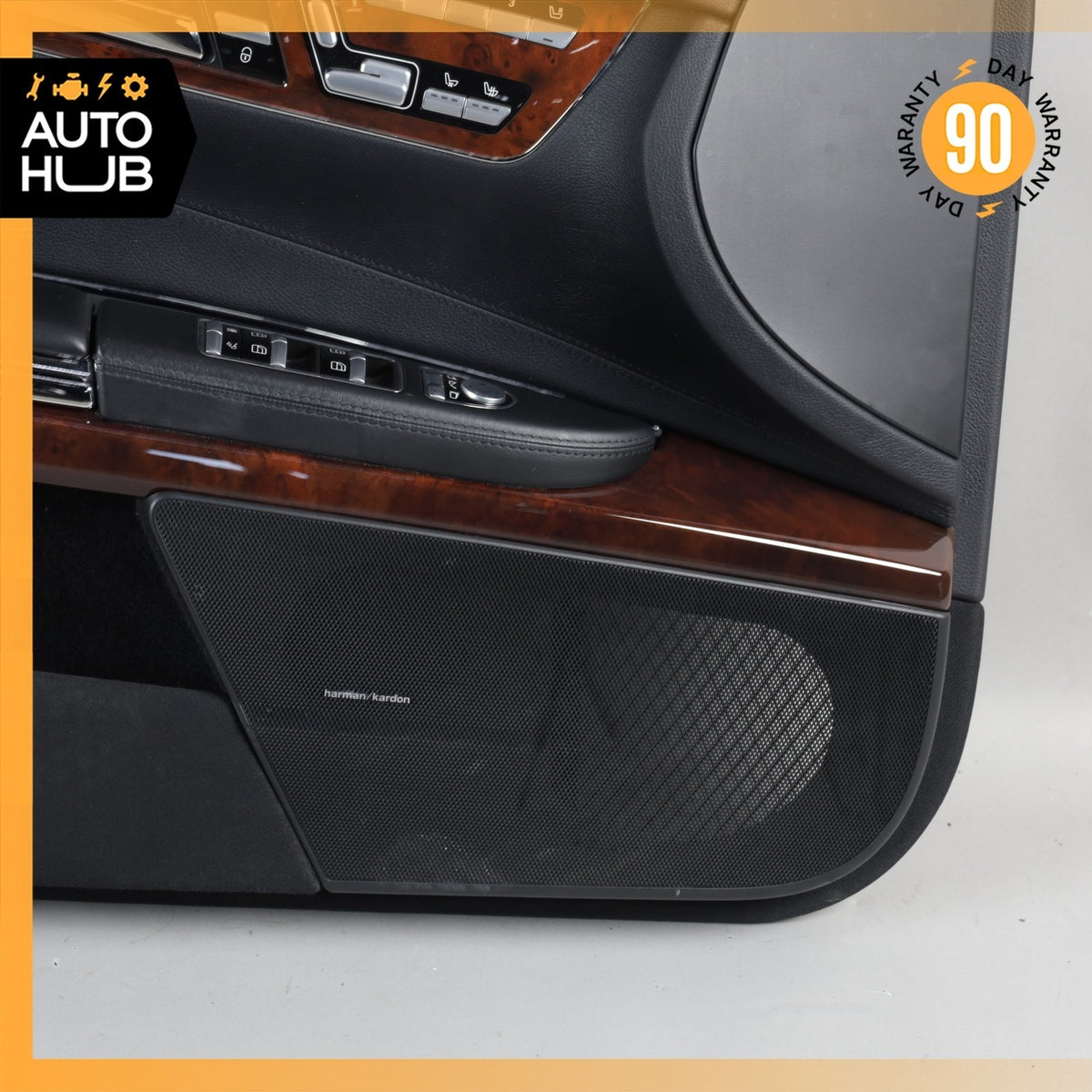 07-14 Mercedes W216 CL550 Front Left Driver Side Interior Door Panel Leather OEM - photo 7