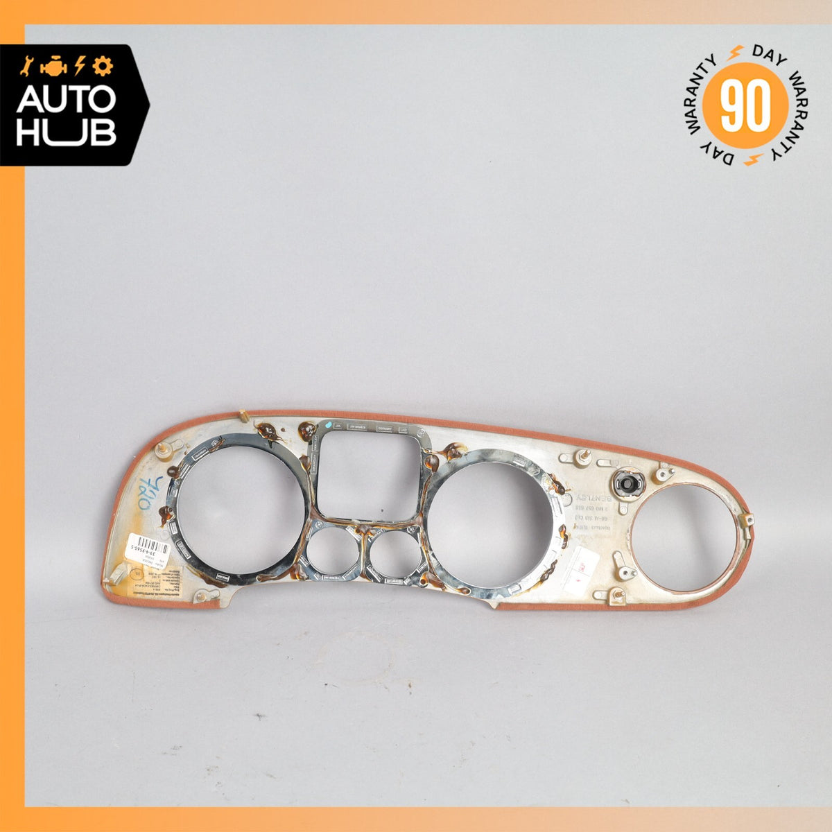 03-13 Bentley Continental GT GTC Dash Panel Speedometer Bezel Trim Wood OEM - photo 11