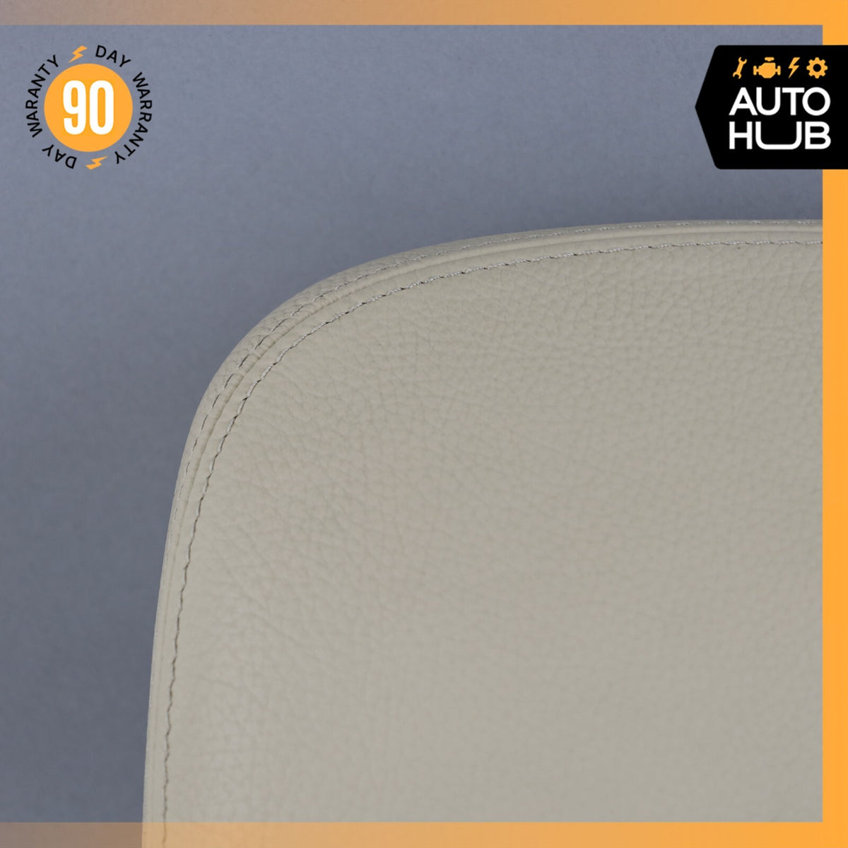 04-10 BMW E64 650i 645Ci Convertible Front Right Side Seat Headrest Beige OEM - photo 3