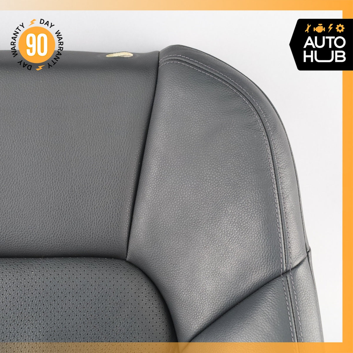 11-18 Porsche Cayenne 958 Front Right Side Seat Upper Cushion Black OEM - photo 3