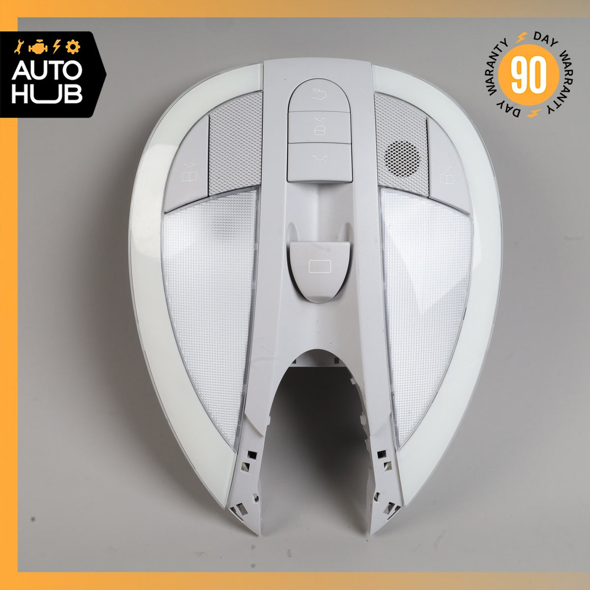 03-09 Mercedes W211 E350 E320 Front Overhead Dome Light Gray 2118206901 OEM - photo 2
