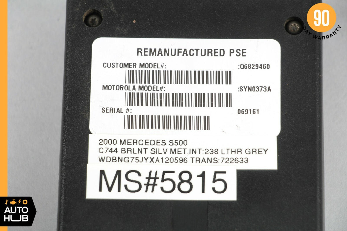00-06 Mercedes W220 SL500 CL500 CLK500 Voice Command Control Module OEM - photo 8