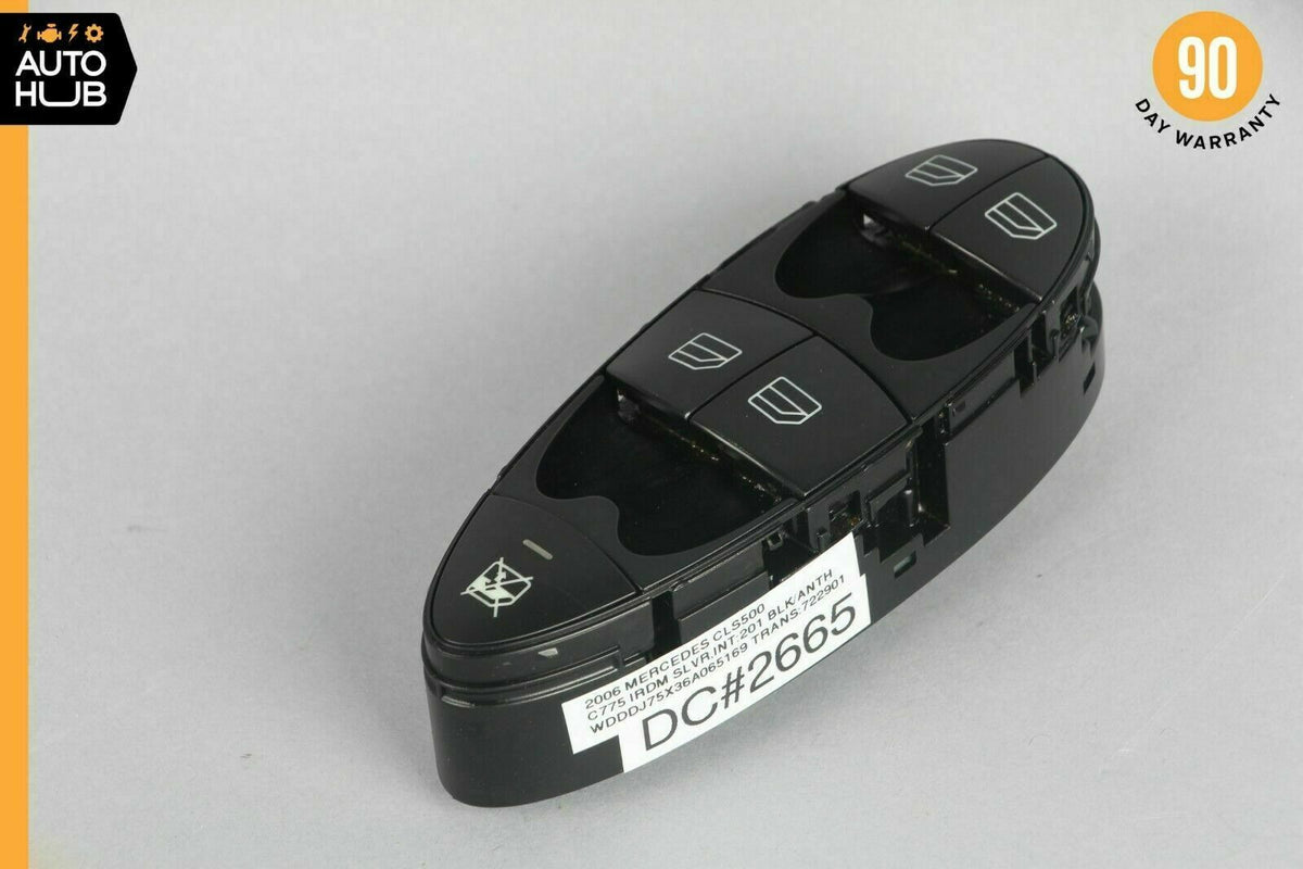 03-11 Mercedes W219 CLS500 E320 E500 Master Window Switch Front Left Side OEM - photo 5