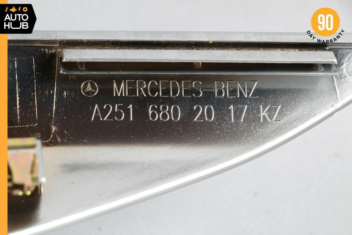 06-09 Mercedes W251 R350 R320 R500 Right Passenger Side Center Console Trim OEM - photo 11