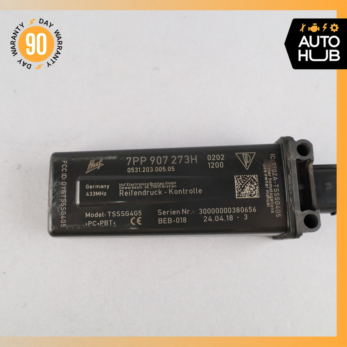 Porsche Macan 95B / Cayenne TPMS Tire Pressure Monitoring Sensor 7PP907273D OEM - photo 9