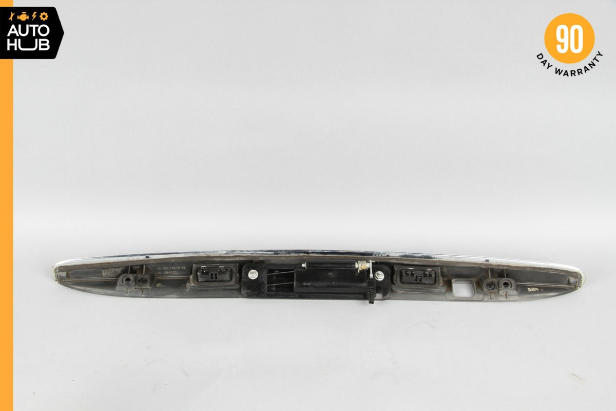06-13 Mercedes W251 R350 R500 Rear Trunk Tailgate Handle Trim Cover Chrome OEM - photo 8
