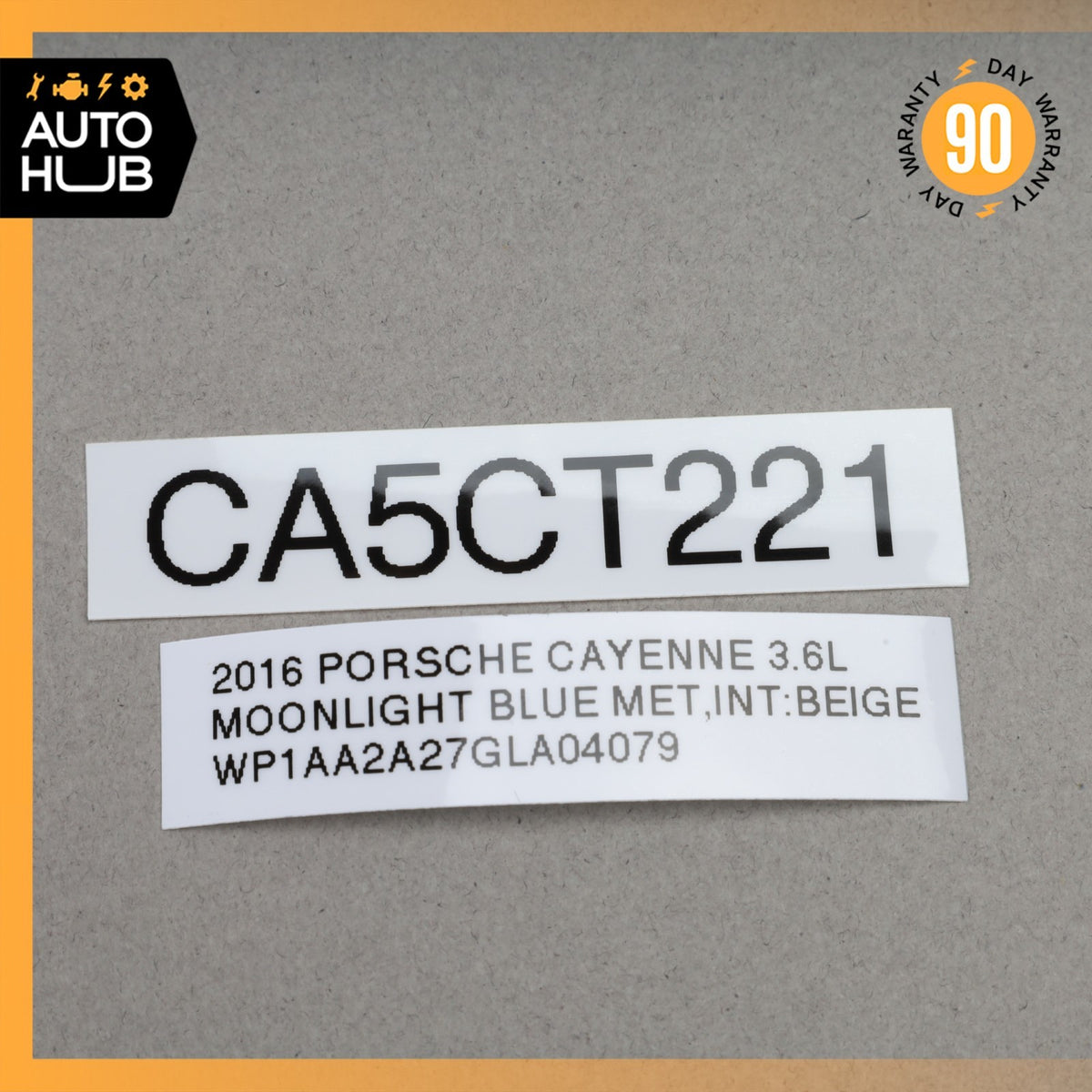 Porsche Cayenne 958 Rear Right Side Bumper Cover Bracket 7P5807484D OEM - photo 12