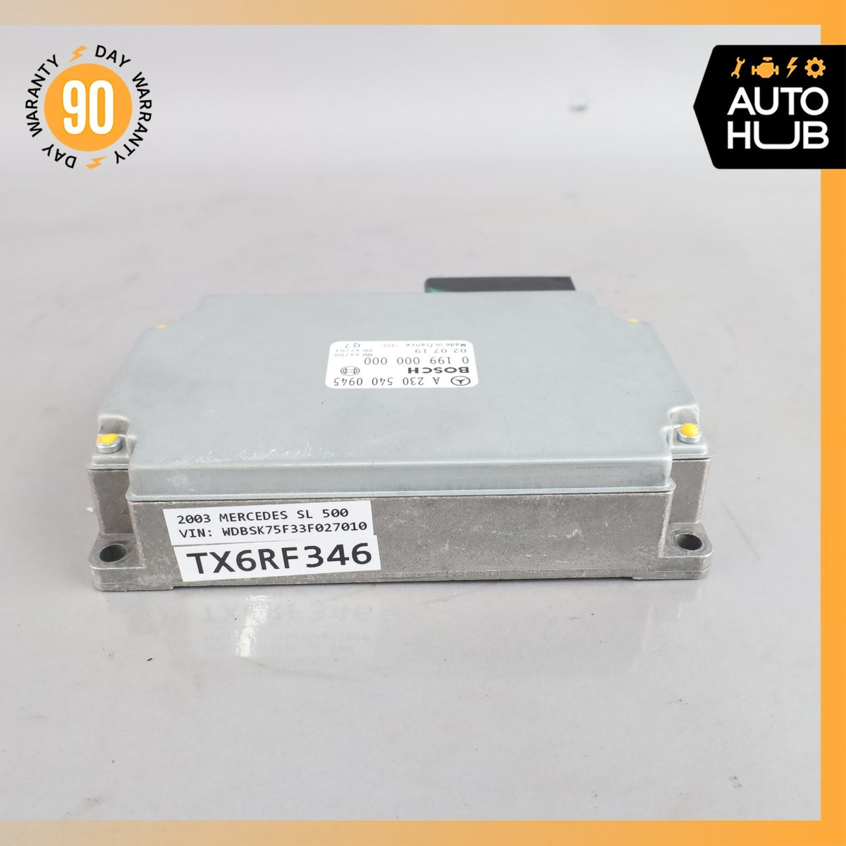 Mercedes R230 SL500 SL55 SL550 Battery Stabilization Control Load Module OEM - photo 15