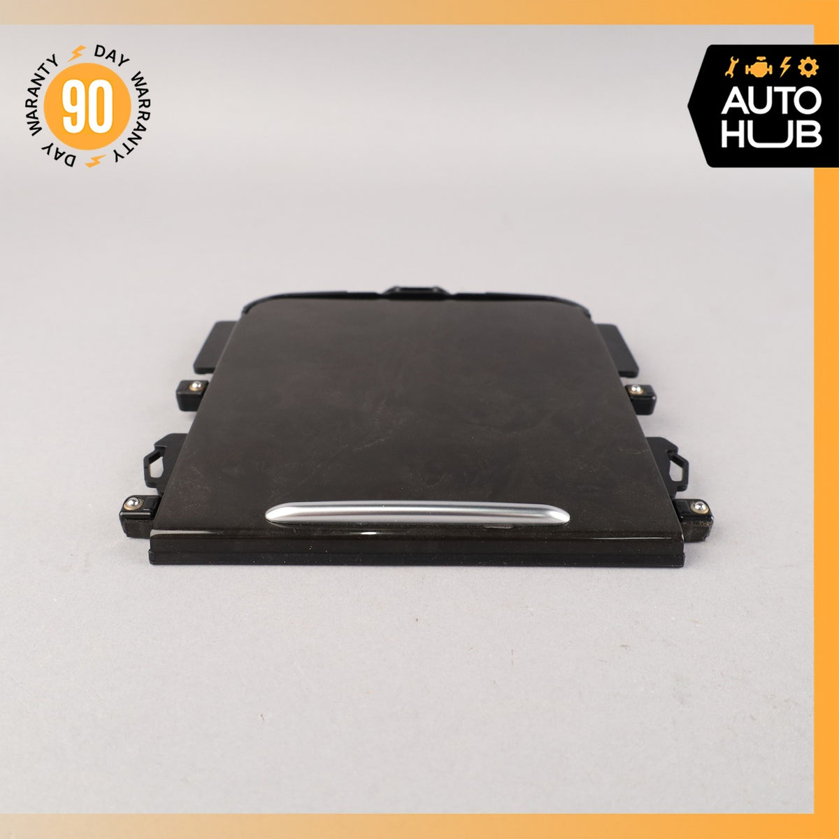 15-21 Mercedes W217 S550 S63 AMG Rear Center Console Cover Wood OEM - photo 6
