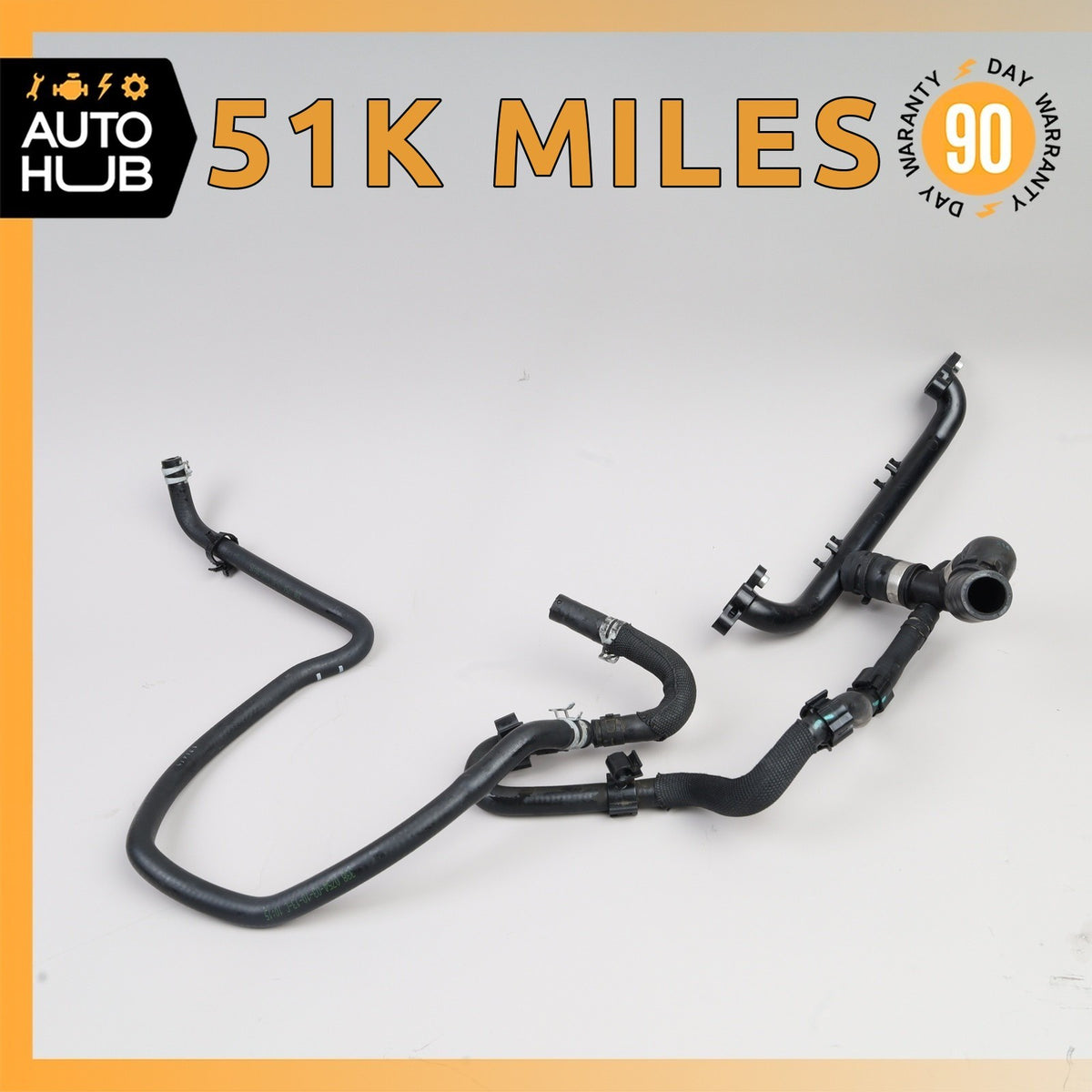 14-16 Porsche Panamera 970 Hybrid Engine Coolant Hose Pipe Set OEM - photo 1