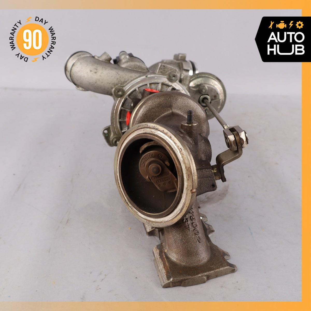 Mercedes W207 E400 4Matic M276 Left Turbocharger Turbo Charger Manifold OEM 79k - photo 7