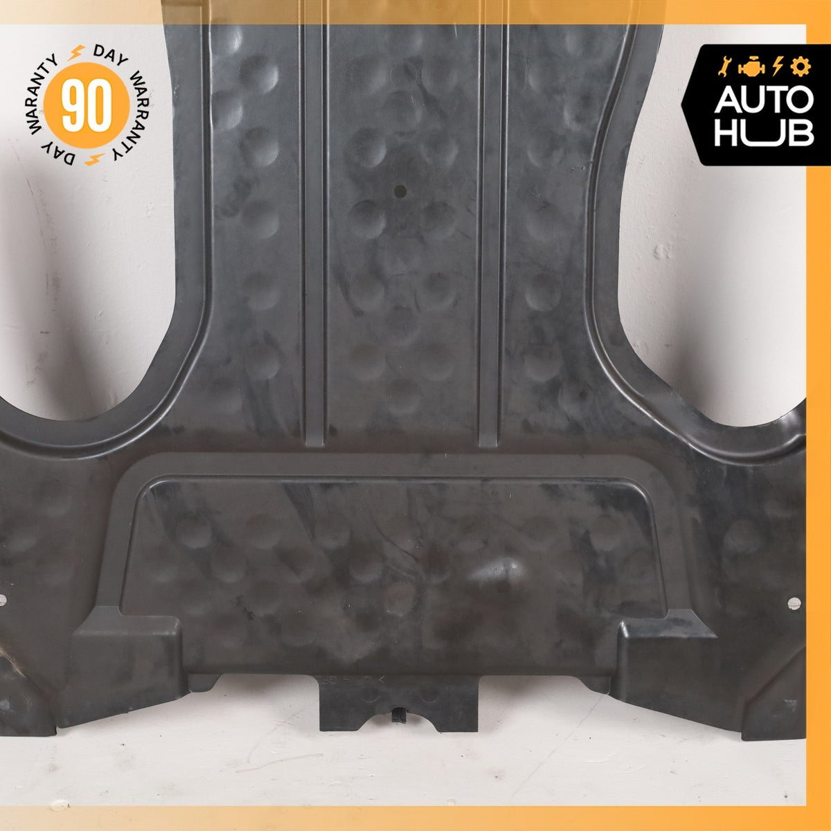 19-23 Mercedes W205 C63 AMG Under Engine Rear Lower Splash Shield Guard OEM 43k - photo 11