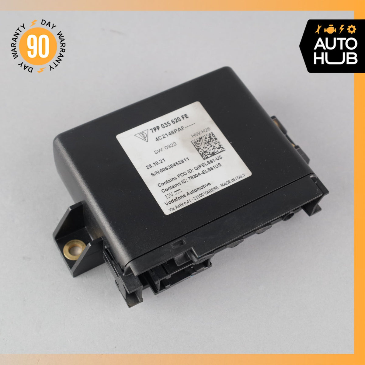 15-18 Porsche Cayenne 958 Navigation Command Module Unit 7PP035620FE OEM - photo 2