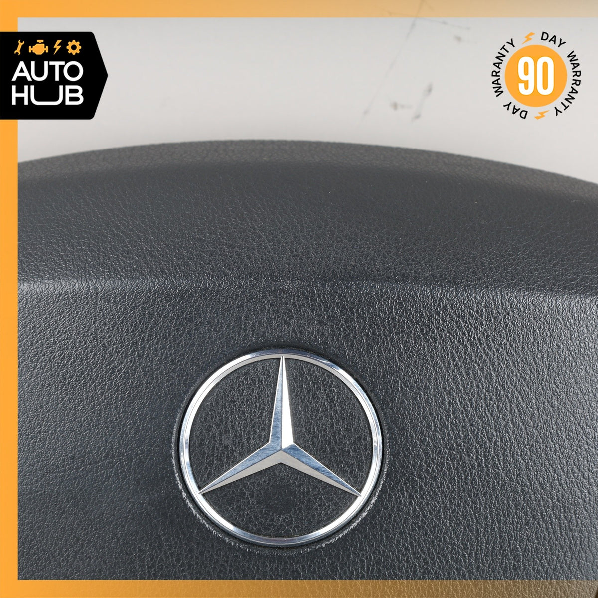 00-06 Mercedes W215 CL55 AMG S430 S350 Steering Wheel Air Bag Airbag Black OEM - photo 3