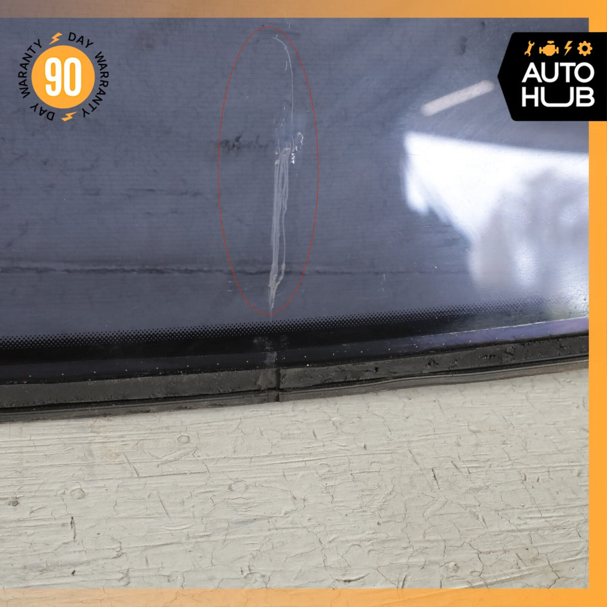 06-13 Bentley Continental Flying Spur Rear Windshield Wind Shield Glass OEM 78k - photo 19