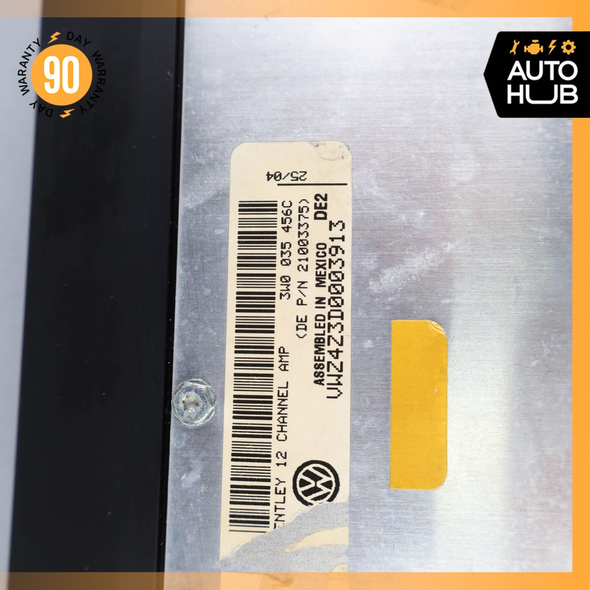 03-08 Bentley Continental GT Premium Audio Sound System Amplifier Amp OEM - photo 8
