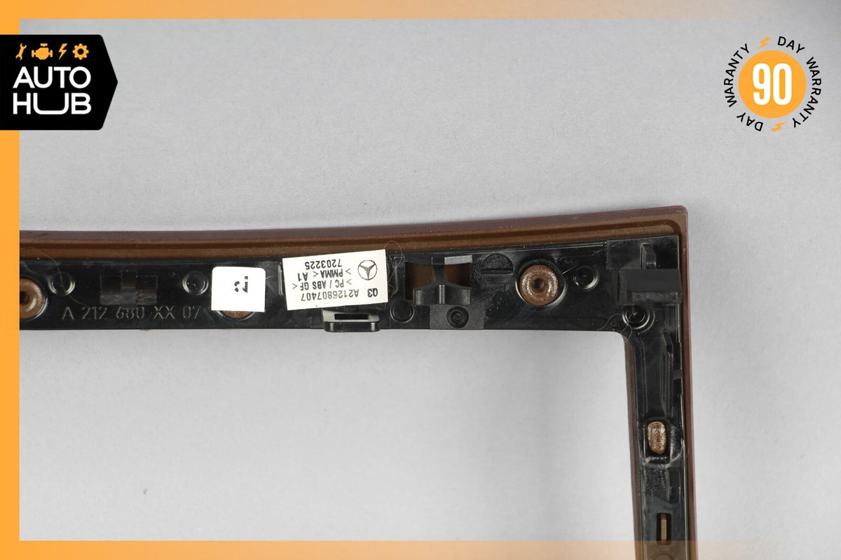 10-13 Mercedes W212 E350 E550 AC A/C Climate Control Switch Trim Bezel OEM 63k - photo 8