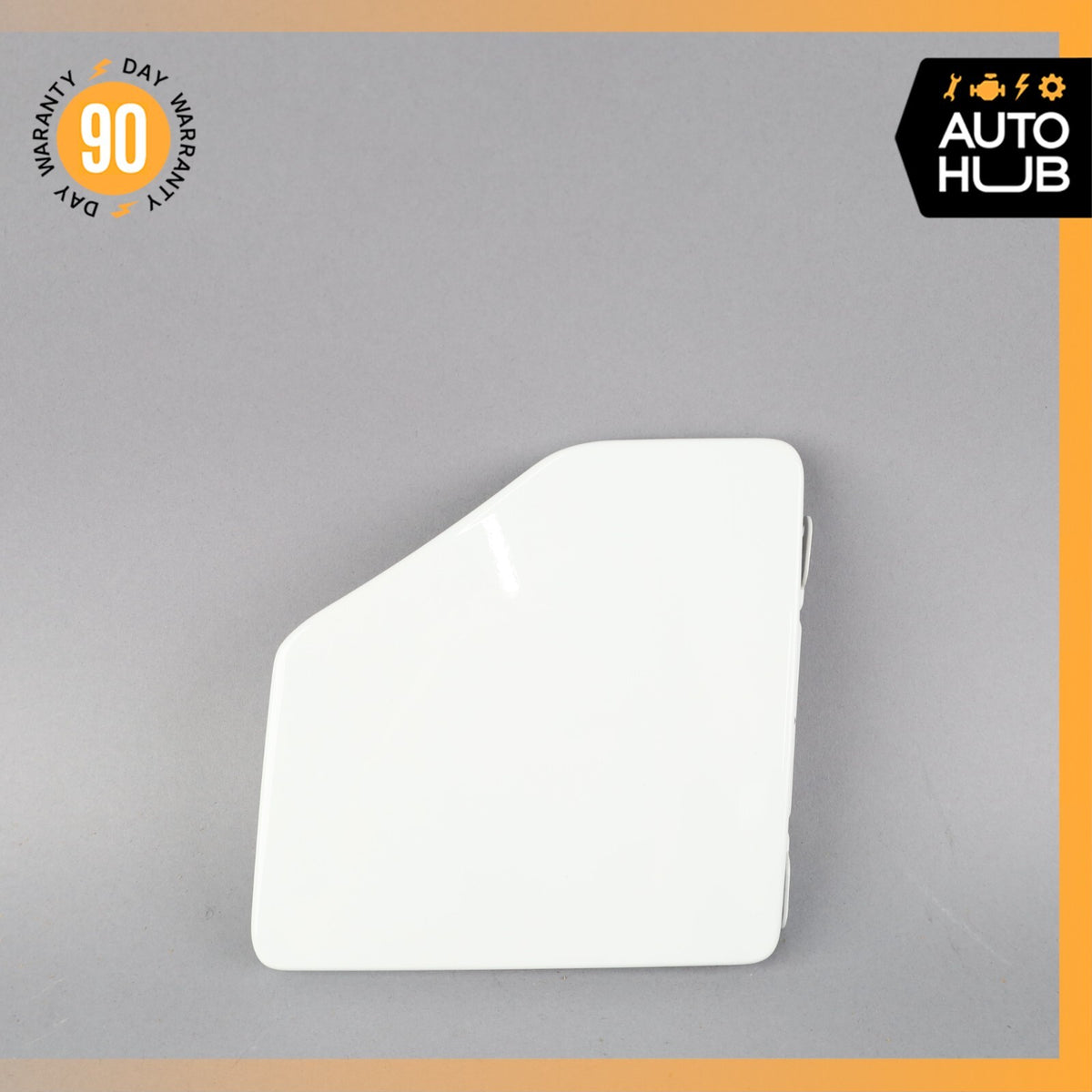 04-09 Cadillac XLR Fuel Door Lid Gas Tank Cover White 10333885 OEM - photo 1
