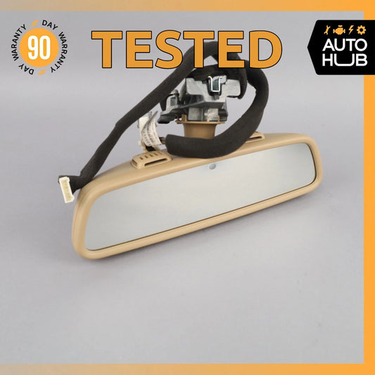 06-12 Mercedes X164 GL350 GL550 ML550 Interior Rear View Mirror Beige OEM - photo 1