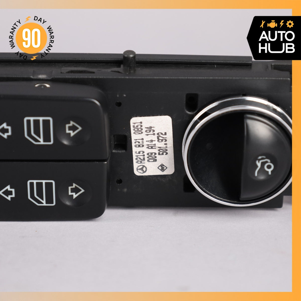 03-06 Mercedes W215 CL500 CL55 CL600 Driver Master Window Switch 2158210851 OEM - photo 6