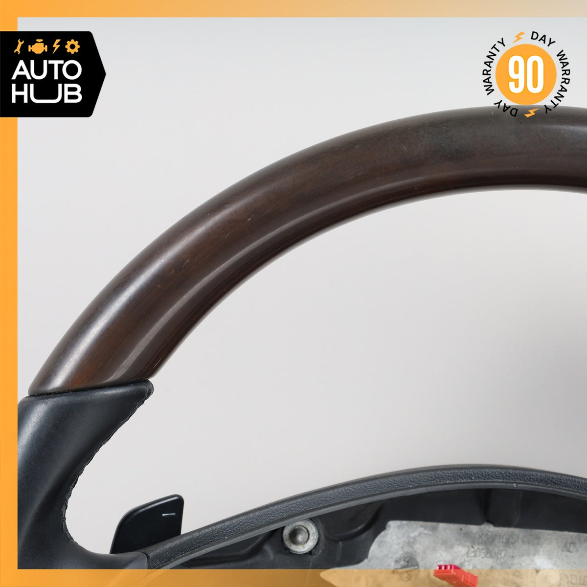 08-12 Mercedes W207 E550 C300 Driving Steering Wheel Wood w/Paddle Shifters OEM - photo 8