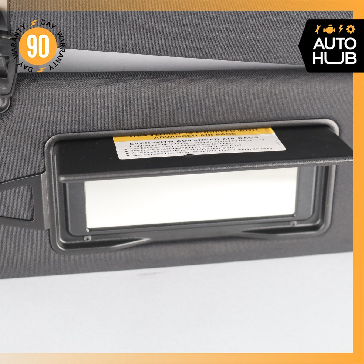 10-16 Mercedes W212 E350 E550 E400 Right Side Sun Visor Shade Sunvisor OEM 67k - photo 12