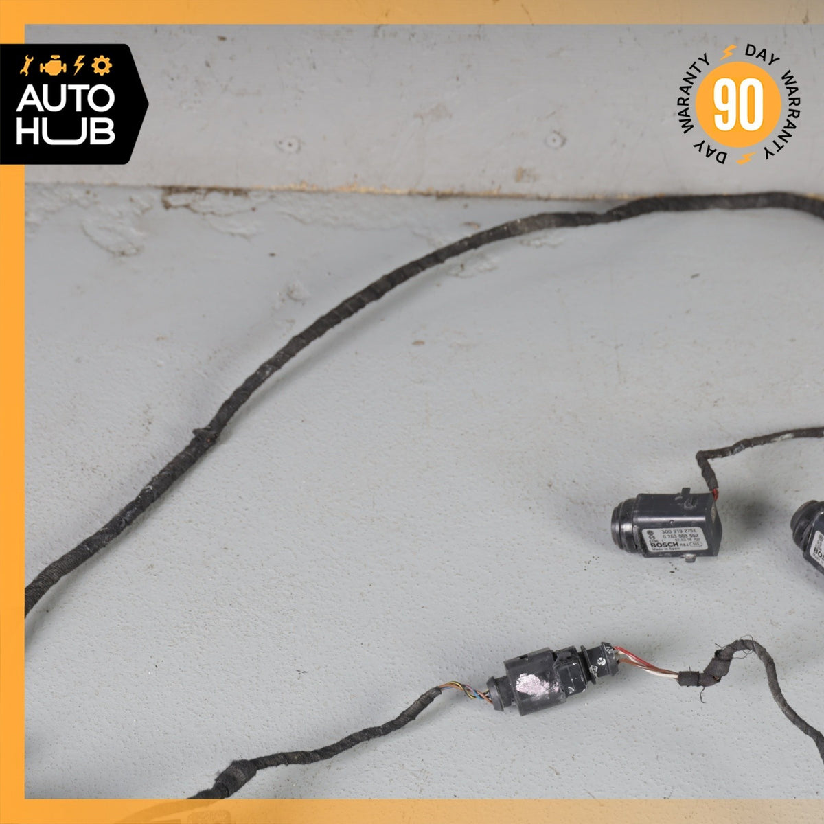 Bentley Continental GTC GT Front Bumper Parking Sensor Wire Harness PDC OEM 40k - photo 4