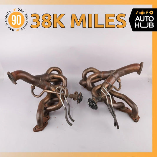 00-04 Aston Martin DB7 Vantage 5.9L Exhaust Manifold Right & Left Set OEM 38k - photo 1