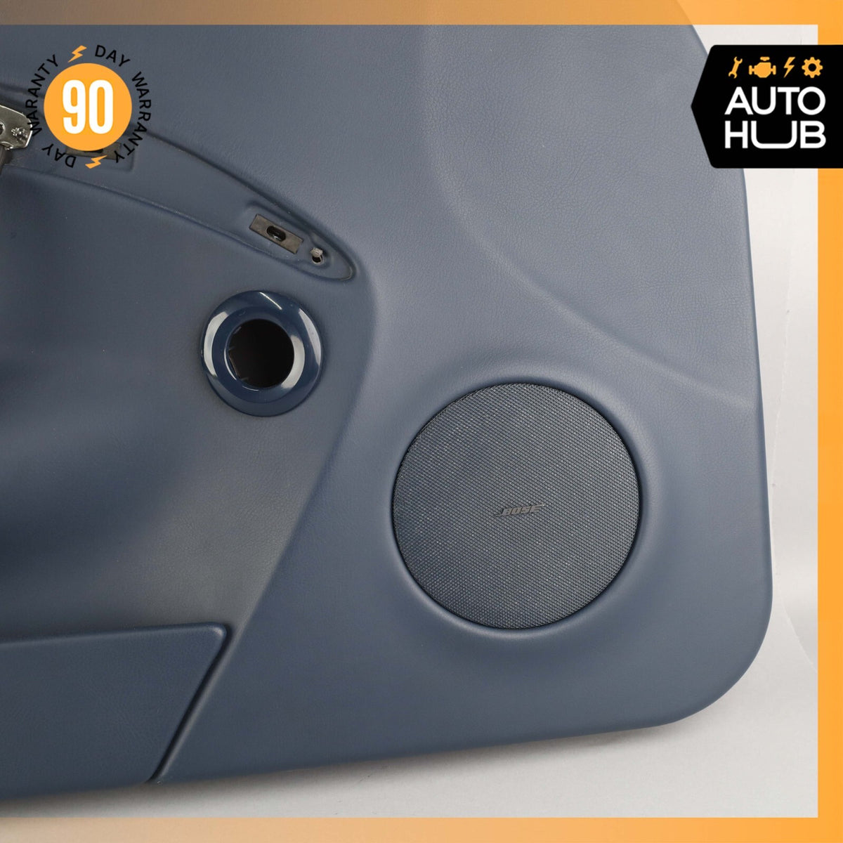 08-14 Maserati GranTurismo S M145 Coupe Left Side Interior Door Panel Blue OEM - photo 8