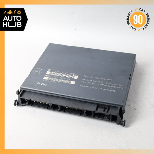 07-09 Mercedes W221 S600 S63 S450 Individual Rear Seats Control Unit Module OEM - photo 1