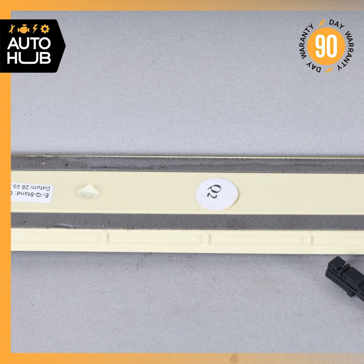 14-20 Mercedes W222 S65 AMG S550 Rear Right Illuminated Door Step Sill Panel OEM - photo 9